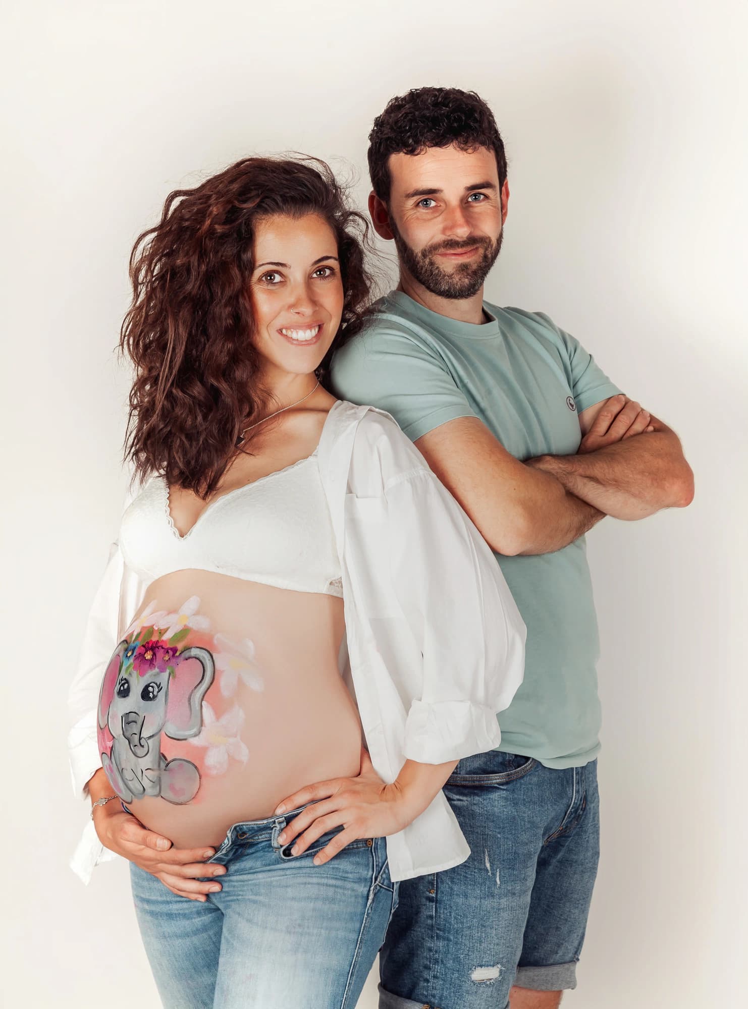Fotografía de embarazo — Colomer Fotógrafos