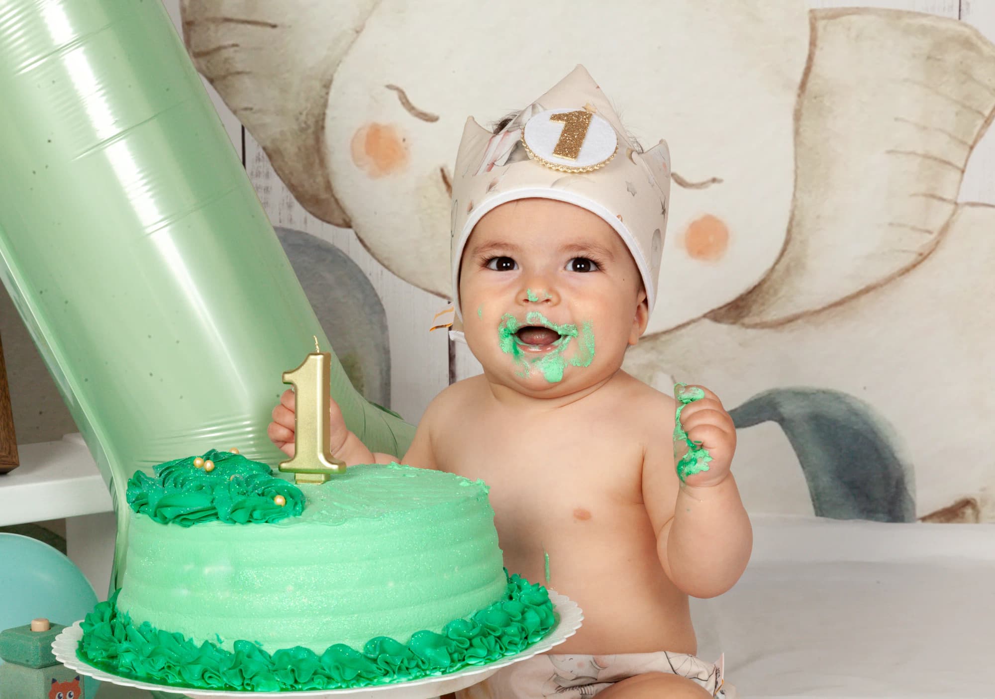 Sesión smash cake